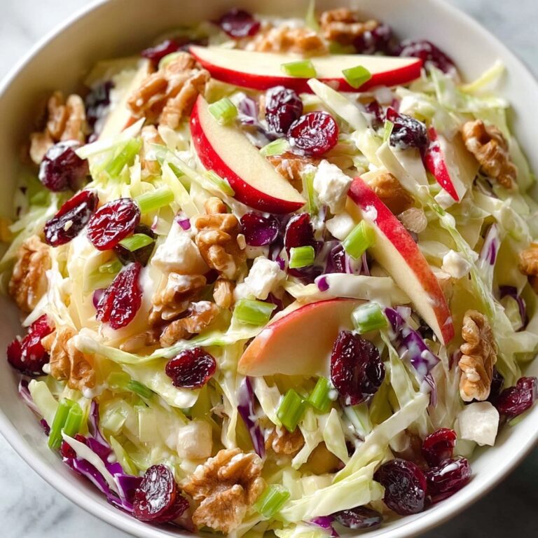 Apple Cranberry Coleslaw Recipe