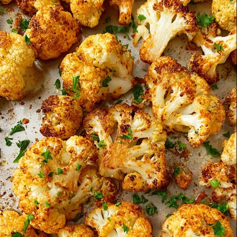 Crispy Oven-Roasted Cauliflower Recipe