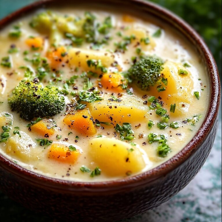 Crockpot Broccoli Cheddar Soup: Creamy Comfort Food Recipe
