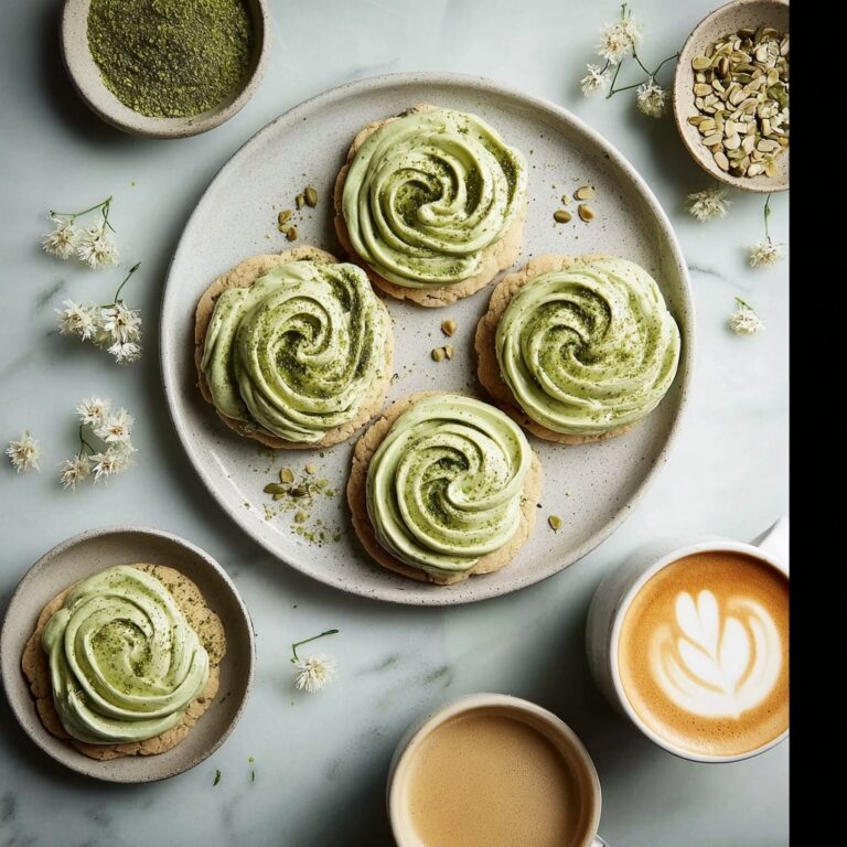 Soft Matcha Latte Cookies Recipe