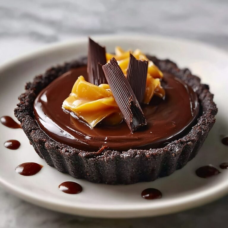 Salted Caramel Chocolate Tart Recipe