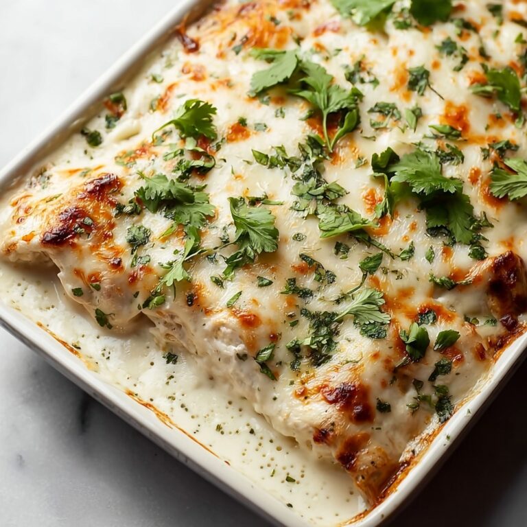 White Chicken Enchiladas Recipe