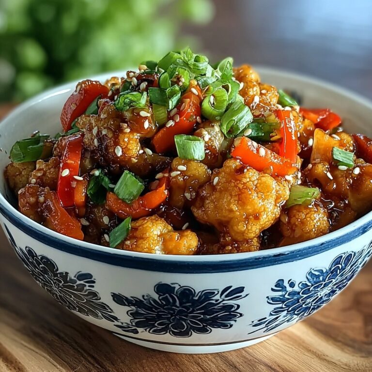 Kung Pao Cauliflower Recipe