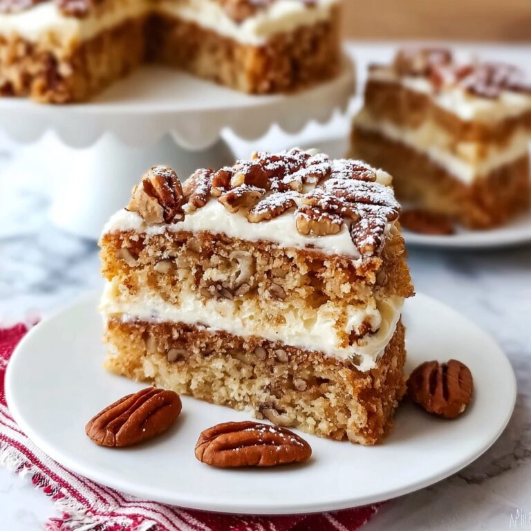 Pecan Pie Cake Recipe