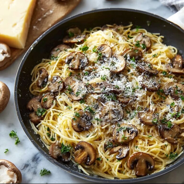 Mushroom Gruyère Pasta Recipe
