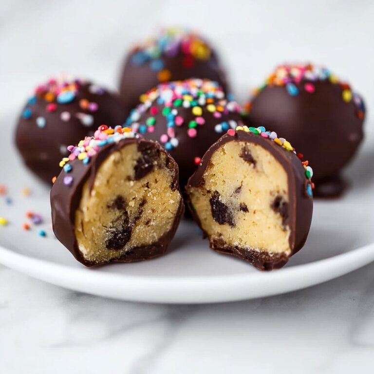 Chocolate Chip Cookie Dough Truffles Recipe