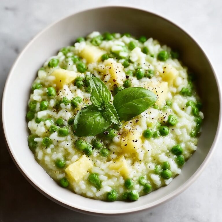 Fresh Pea Risotto Recipe