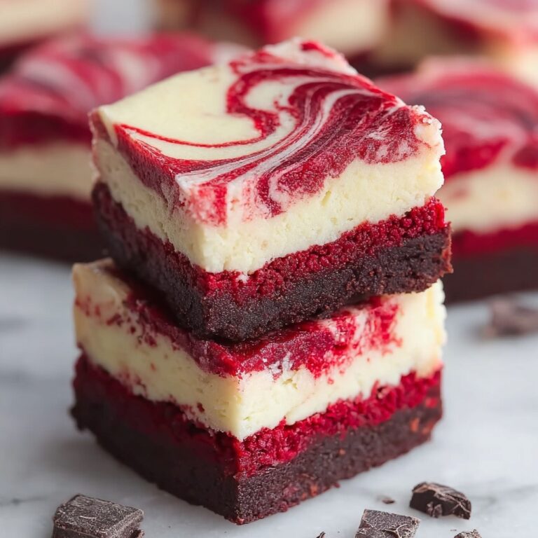 Decadent Red Velvet Cheesecake Brownies Recipe