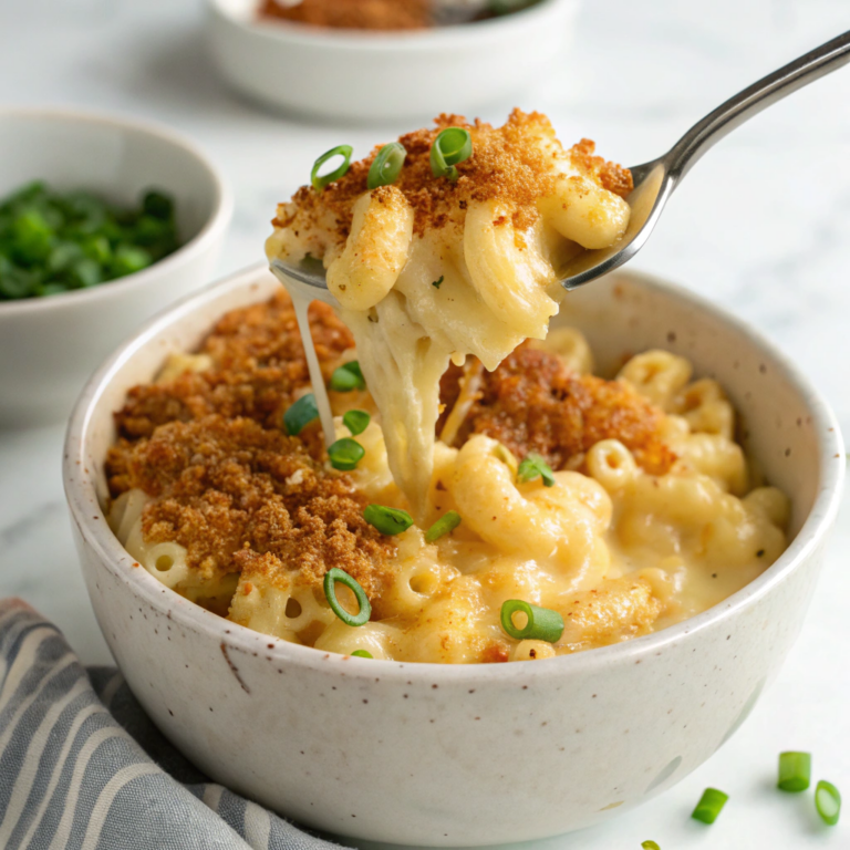 Poblano Smoked Gouda Mac and Cheese Recipe