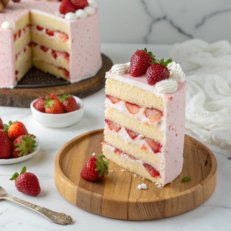 Best Strawberry Cake Ever Recipe