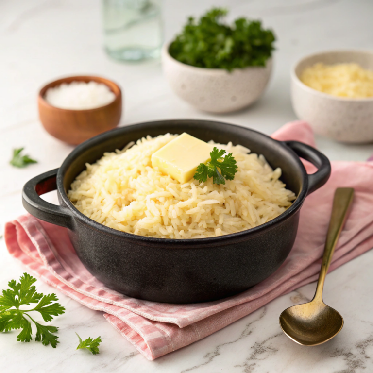 Garlic Butter Rice Recipe