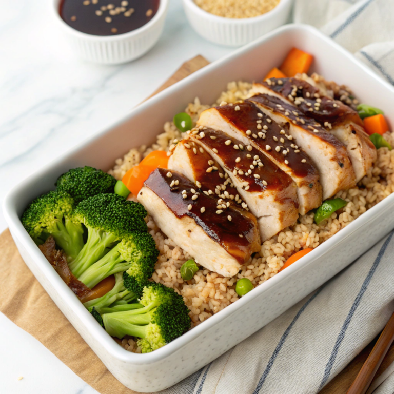 Teriyaki Chicken Casserole Recipe