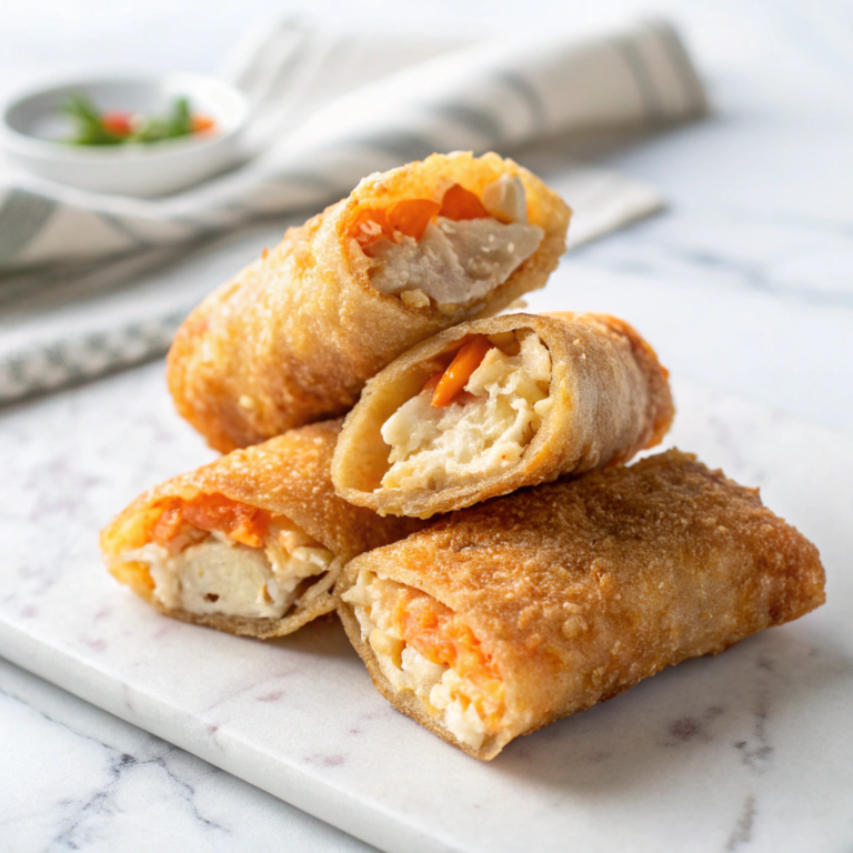 Air Fryer Buffalo Chicken Egg Rolls Recipe