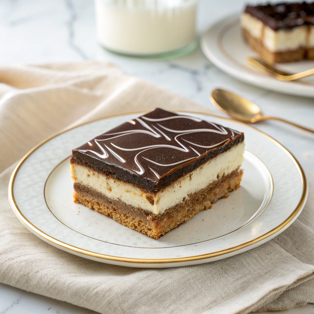 No-Bake Chocolate Eclair Cake Recipe - Recipe Image