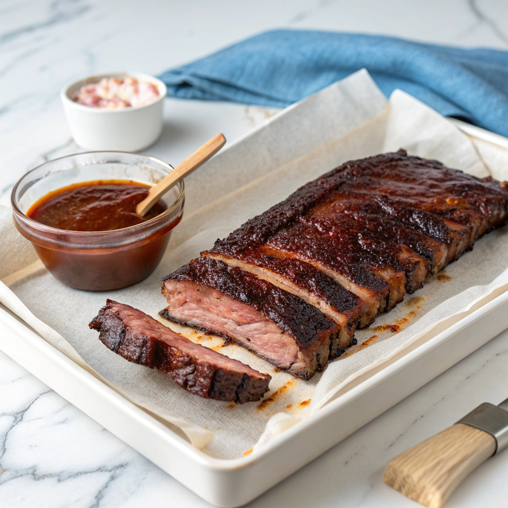 Easy Slow Cooker BBQ Ribs Recipe - Recipe Image