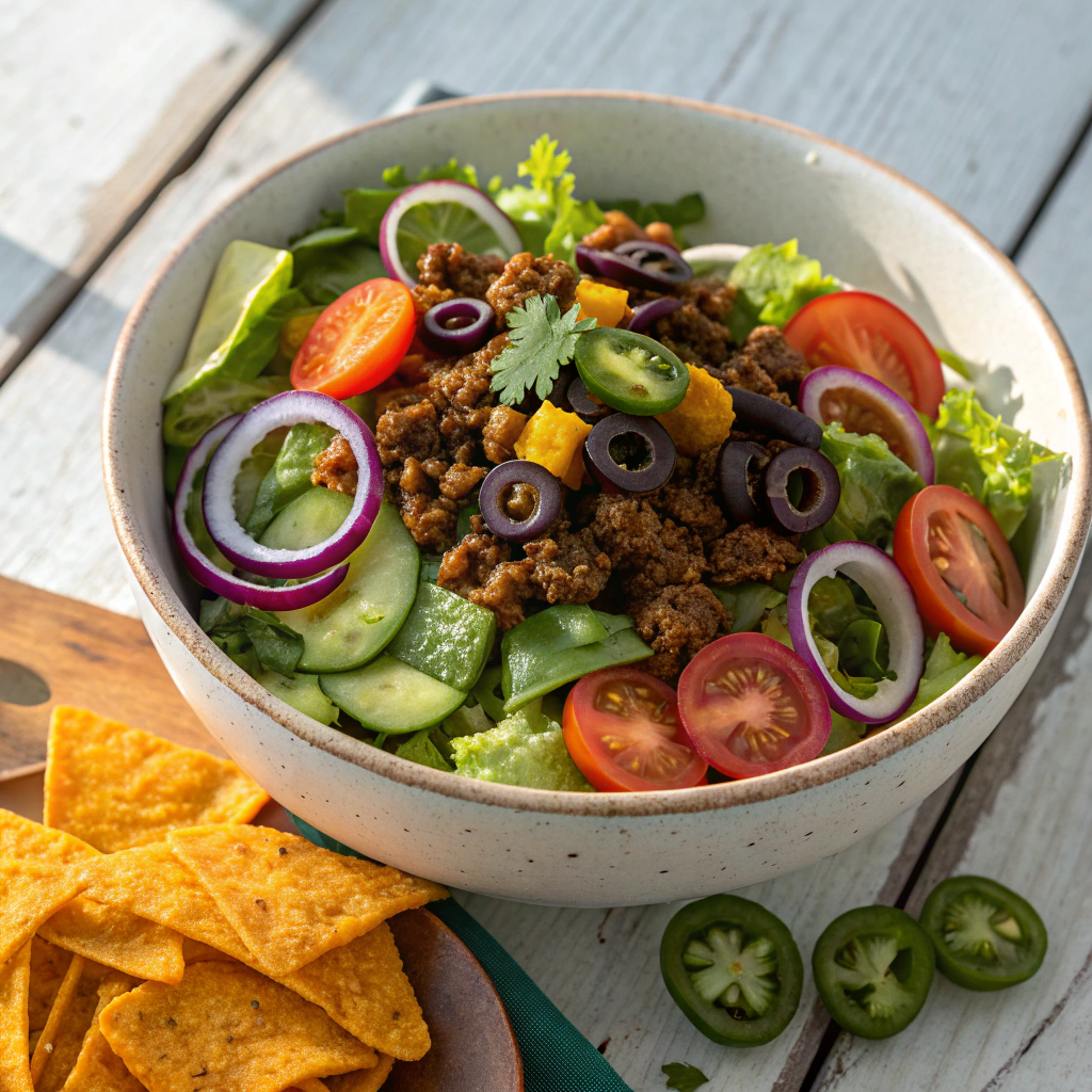 Dorito Taco Salad Recipe - Recipe Image