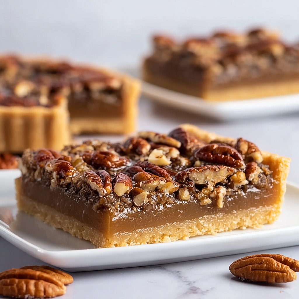 Easy Pecan Pie Bars Recipe - Recipe Image