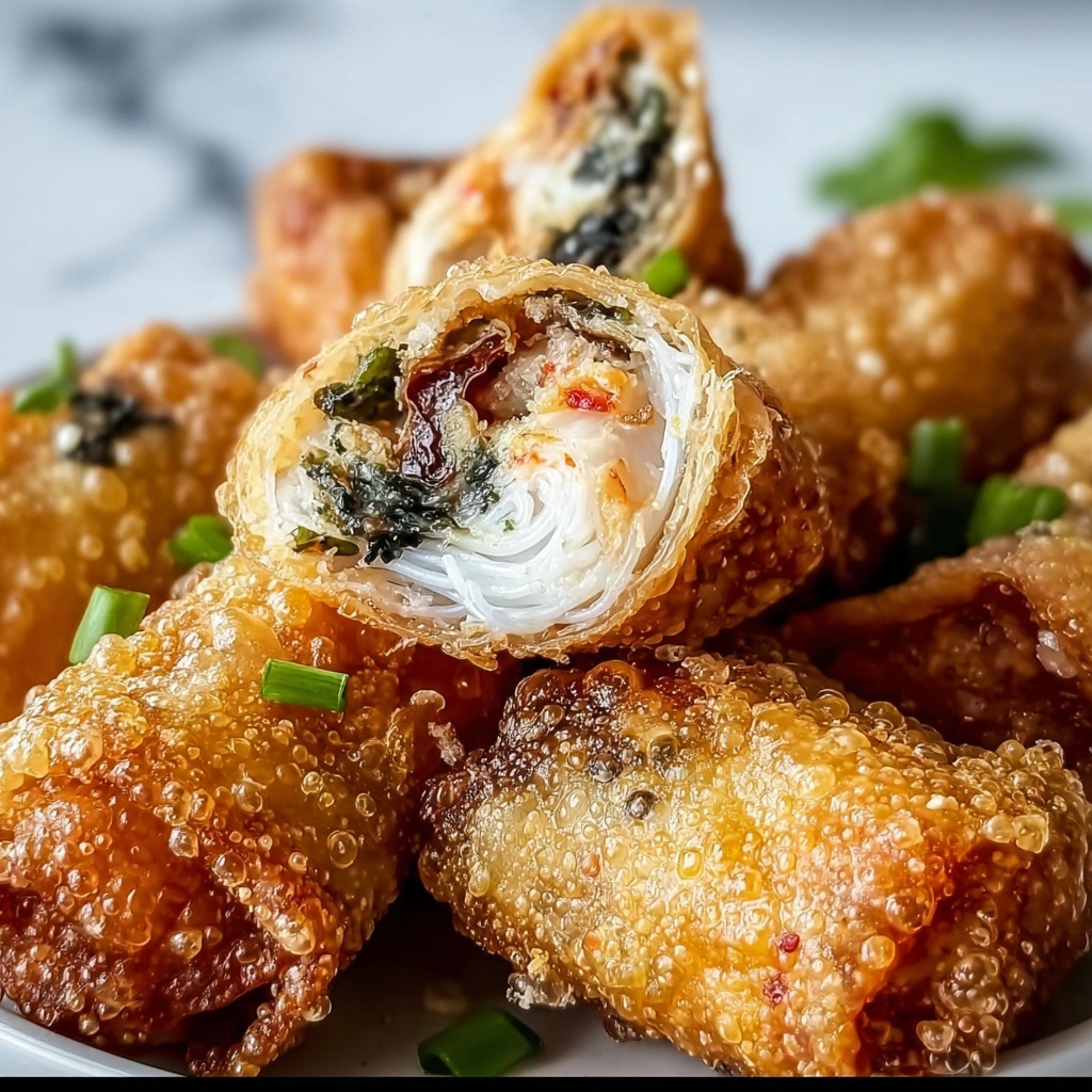 Crab Cake Egg Rolls Recipe - Recipe Image