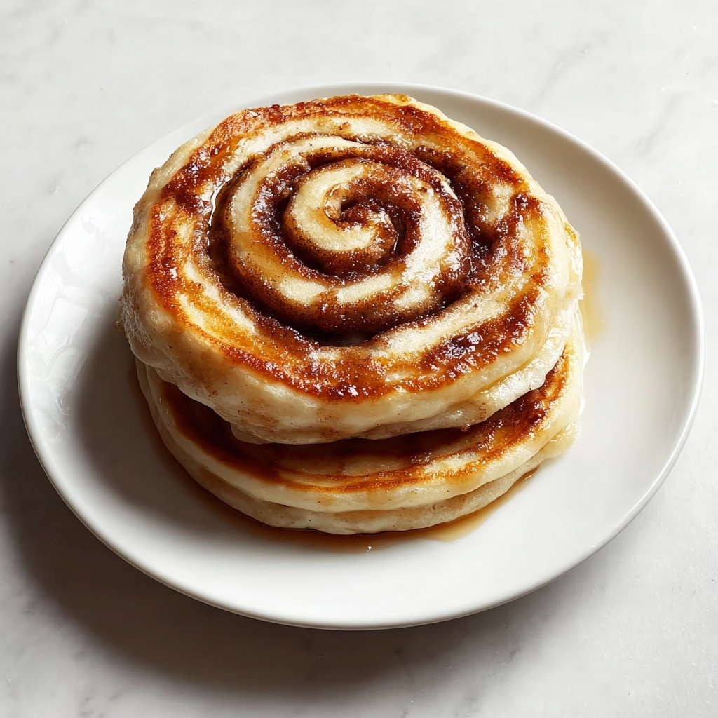 Cinnamon Roll Pancakes Recipe - Recipe Image