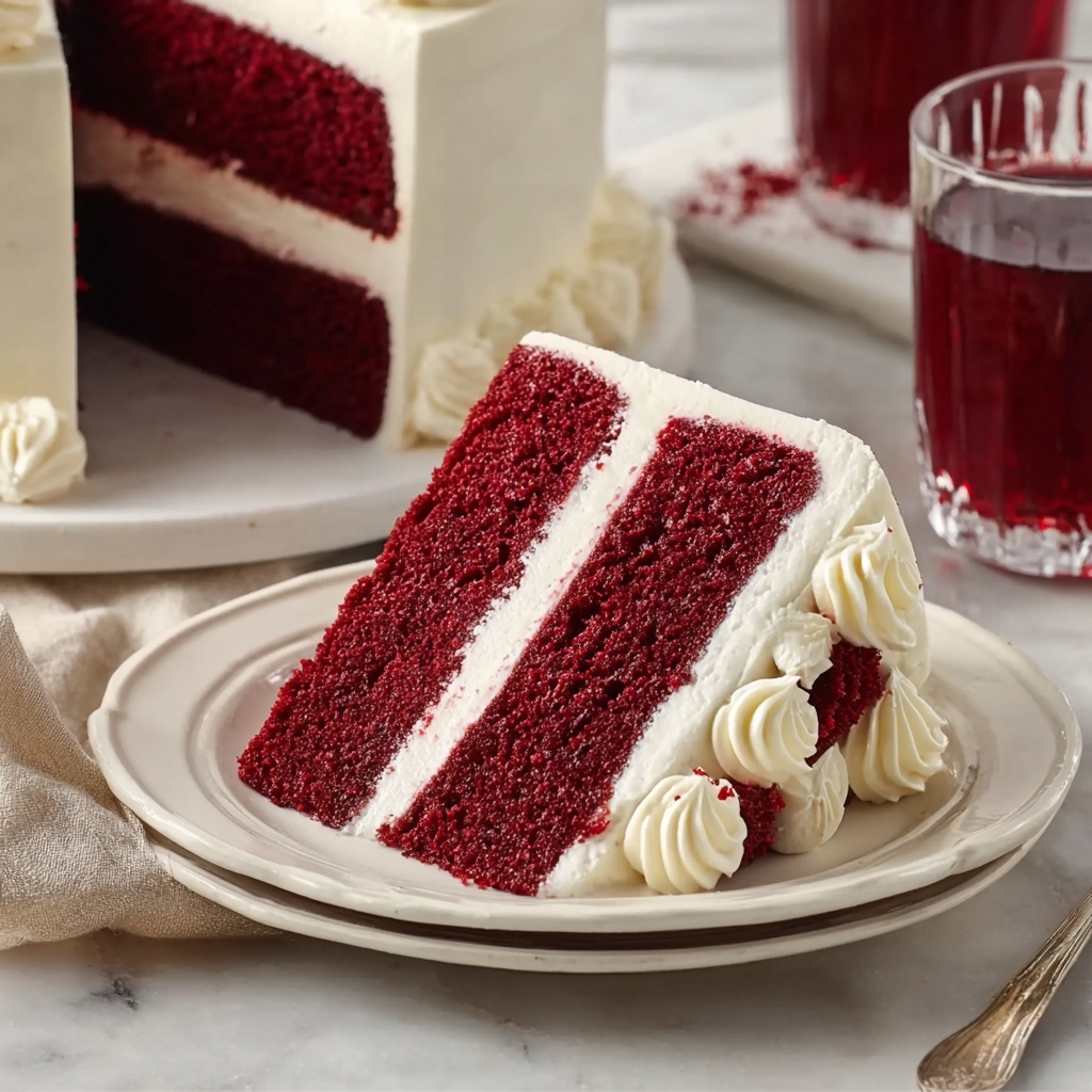 The BEST Red Velvet Cake Recipe - Recipe Image