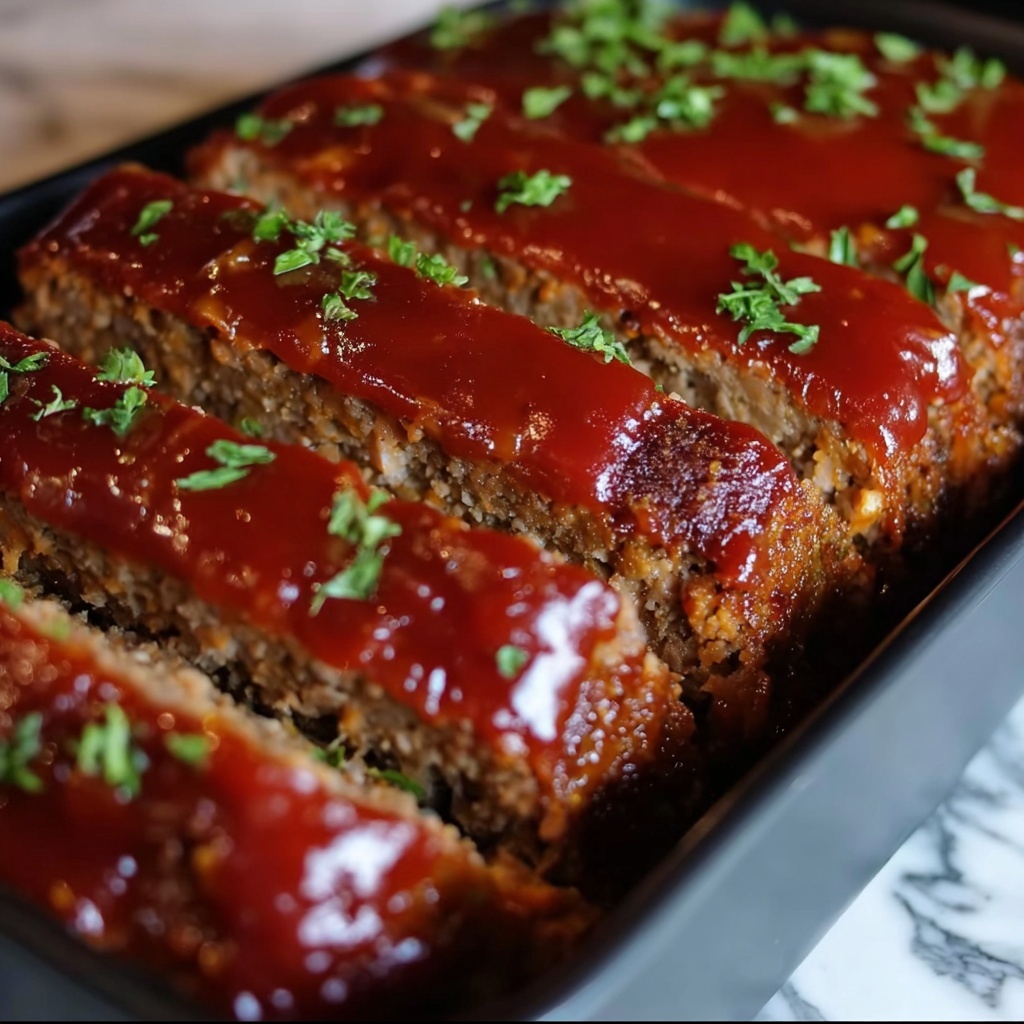 Juicy Turkey Meatloaf with Tangy Glaze Recipe - Recipe Image