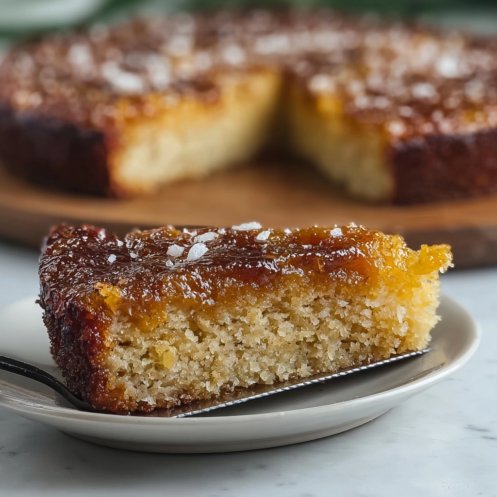 Cheesy Coconut Cassava Cake Recipe - Recipe Image