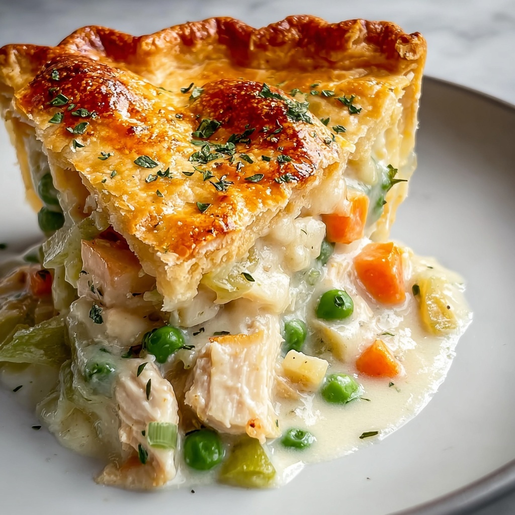 Creamy Chicken Pot Pie Recipe - Recipe Image
