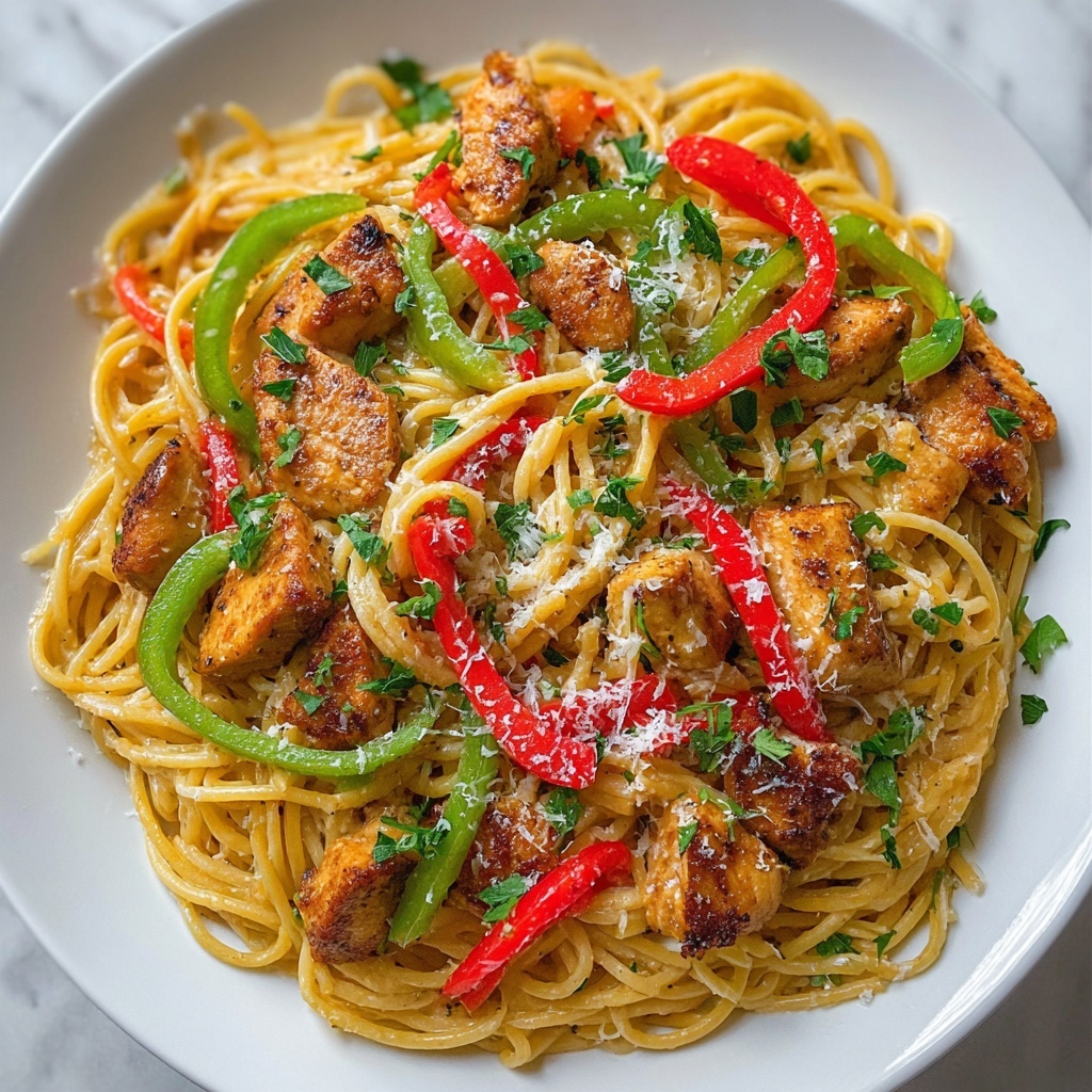 Macro Friendly Cajun Chicken Pasta Recipe - Recipe Image