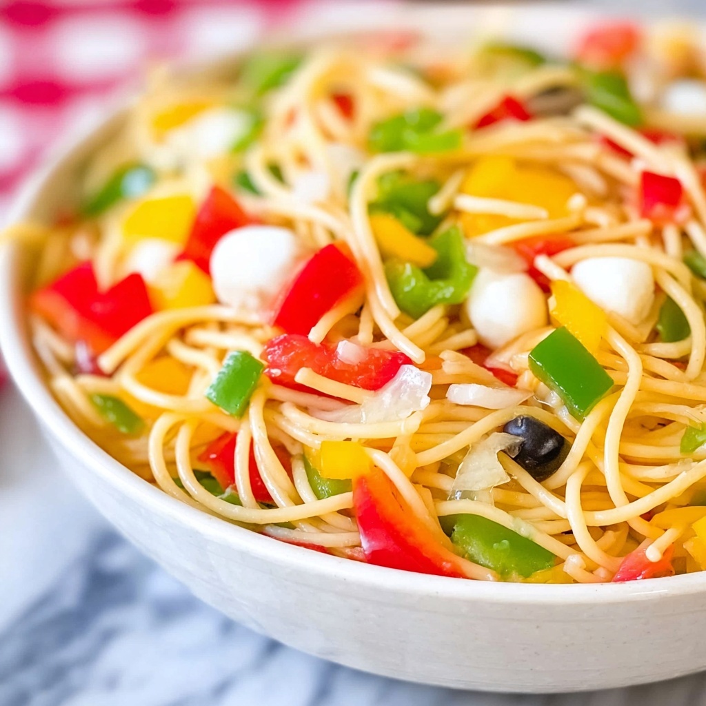Summer Spaghetti Salad Recipe - Recipe Image