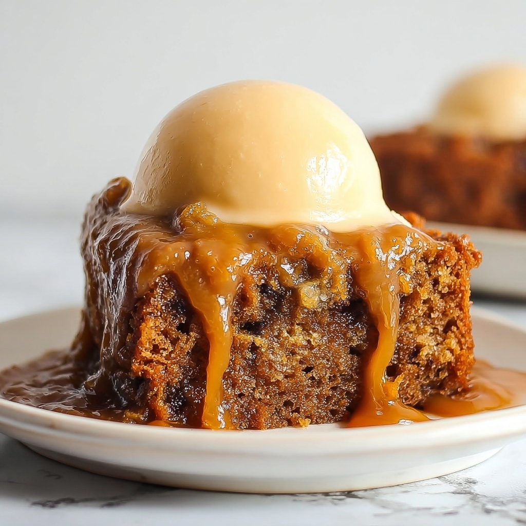 Vegan Sticky Toffee Pudding Recipe - Recipe Image