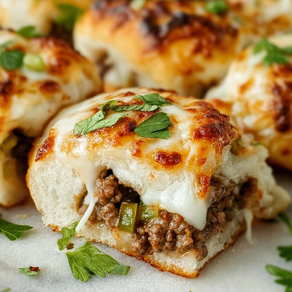 Garlic Bread Taco Bites Recipe - Recipe Image