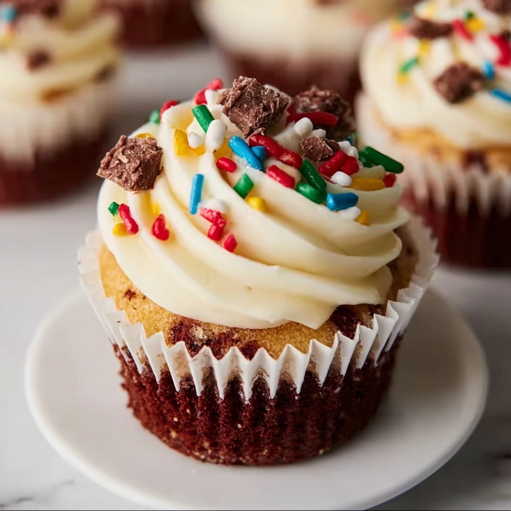 Christmas Light Cupcakes Recipe - Recipe Image