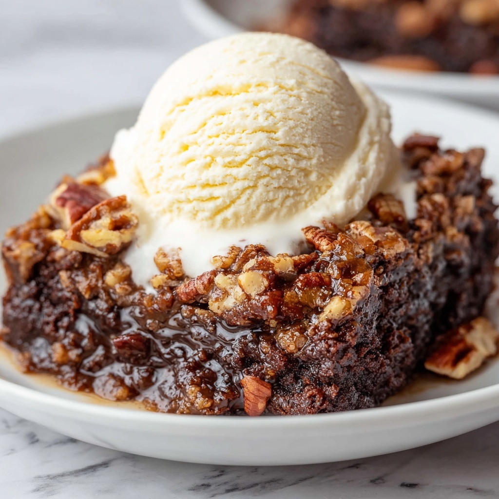 Chocolate Pecan Cobbler Recipe - Recipe Image