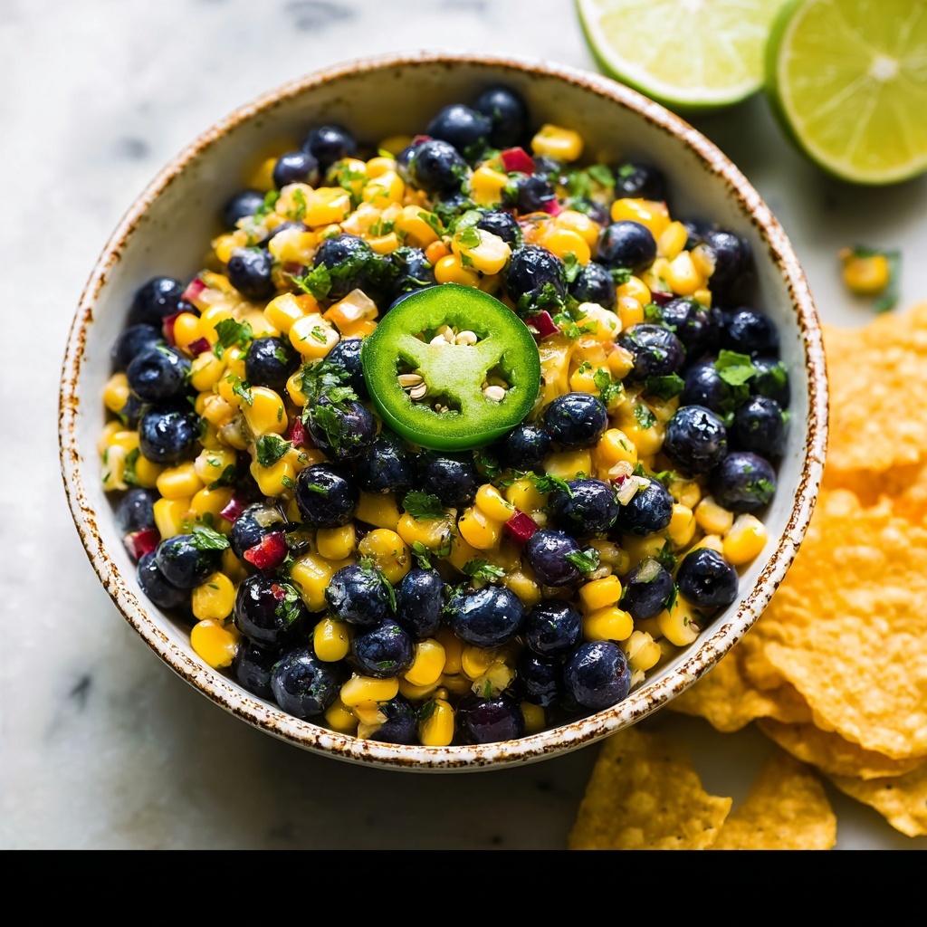 Blueberry Corn Salsa Recipe - Recipe Image