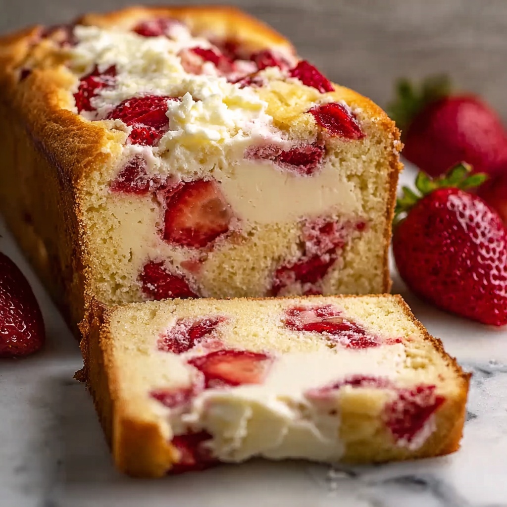 Sourdough White Chocolate Chip Strawberry Bread Recipe - Recipe Image