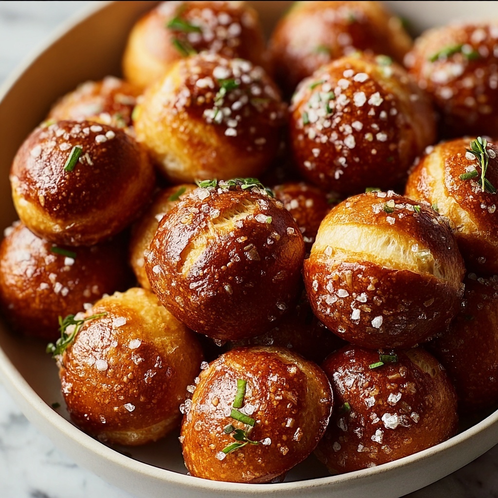 Canned Biscuit Pretzel Bites Recipe - Recipe Image