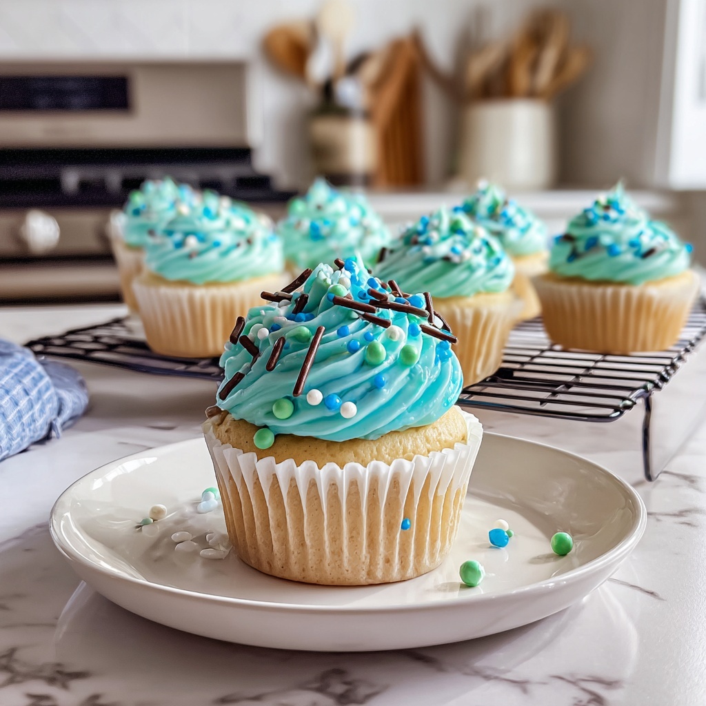 Robin's Egg Cupcakes Recipe - Recipe Image