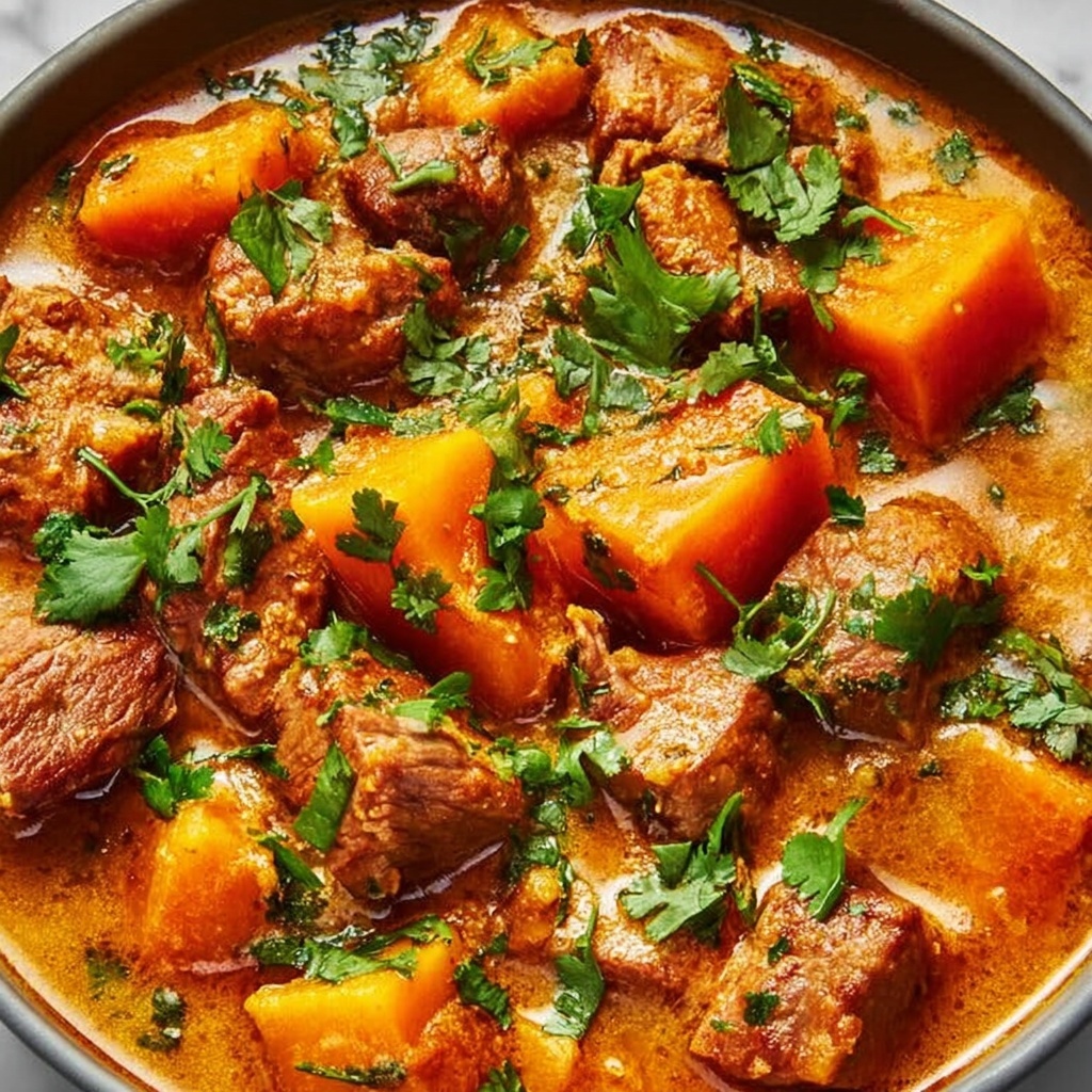 Chicken Sweet Potato Curry Recipe - Recipe Image