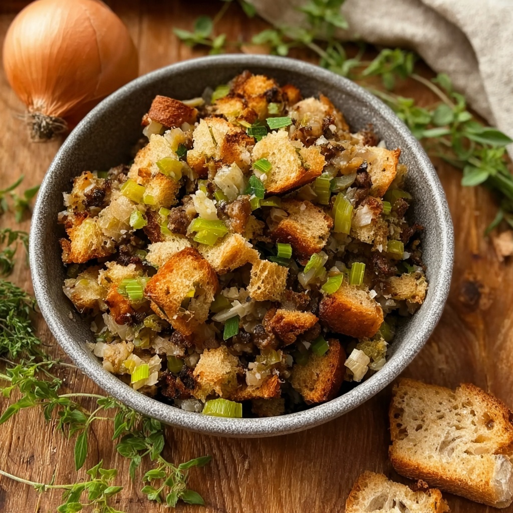Grandma’s Thanksgiving Stuffing Recipe - Recipe Image