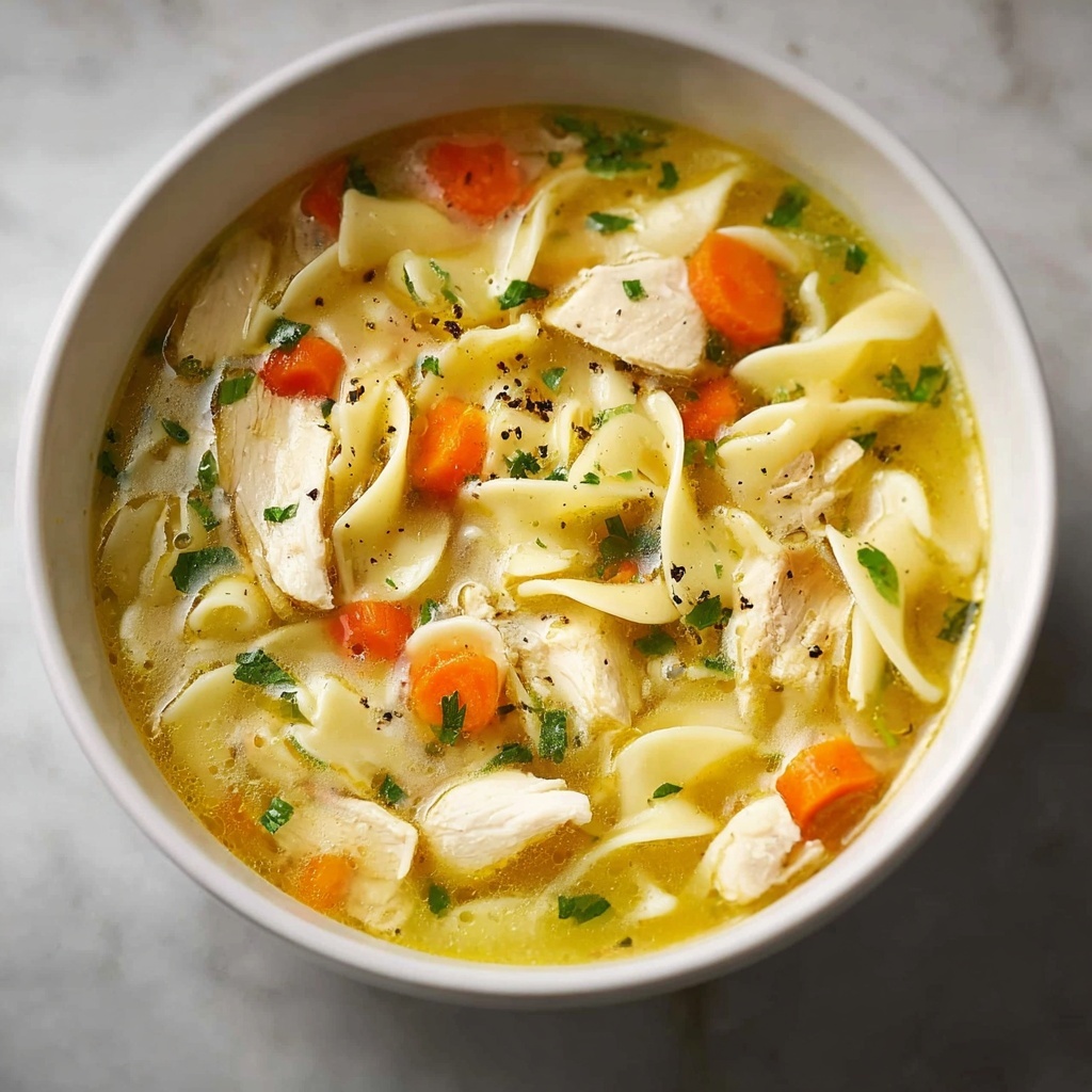 The Best Chicken Noodle Soup Recipe for Pure Comfort Recipe - Recipe Image