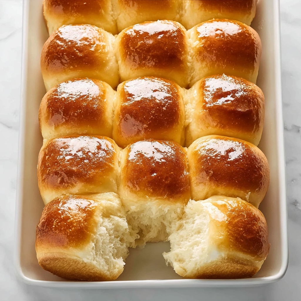 Fluffy and Soft Dinner Rolls Recipe - Recipe Image