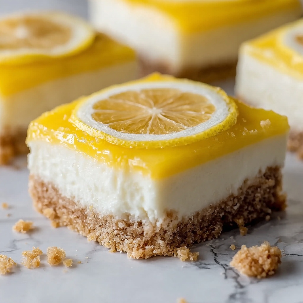 Lemon Cream Cheese Bars Recipe - Recipe Image