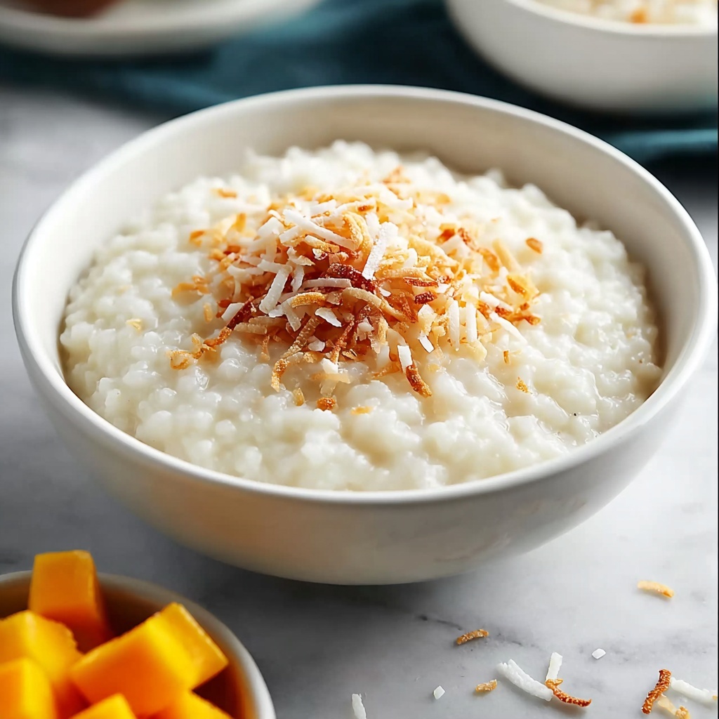 Coconut Rice Pudding Recipe - Recipe Image