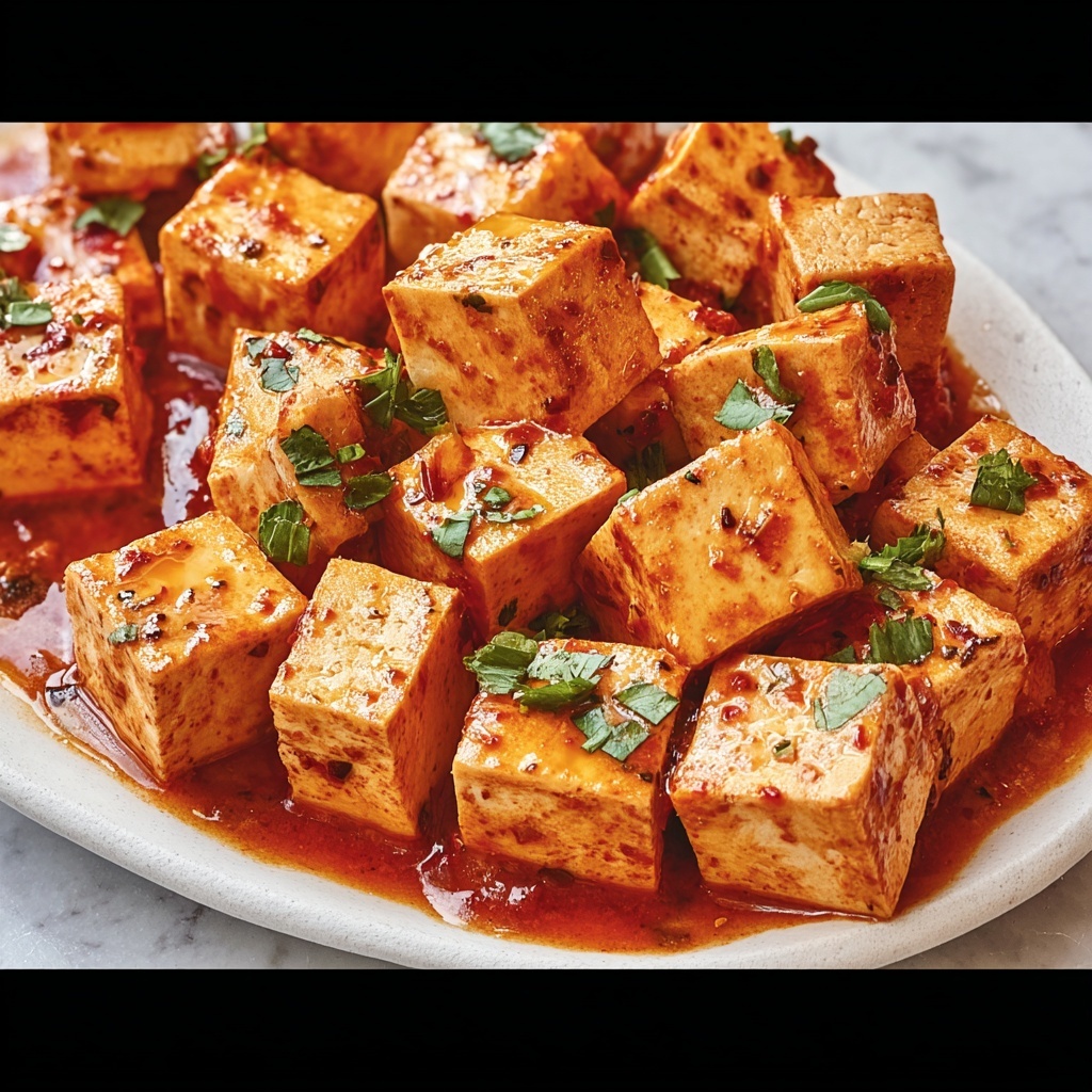 Spicy Tofu with Creamy Coconut Sauce Recipe - Recipe Image