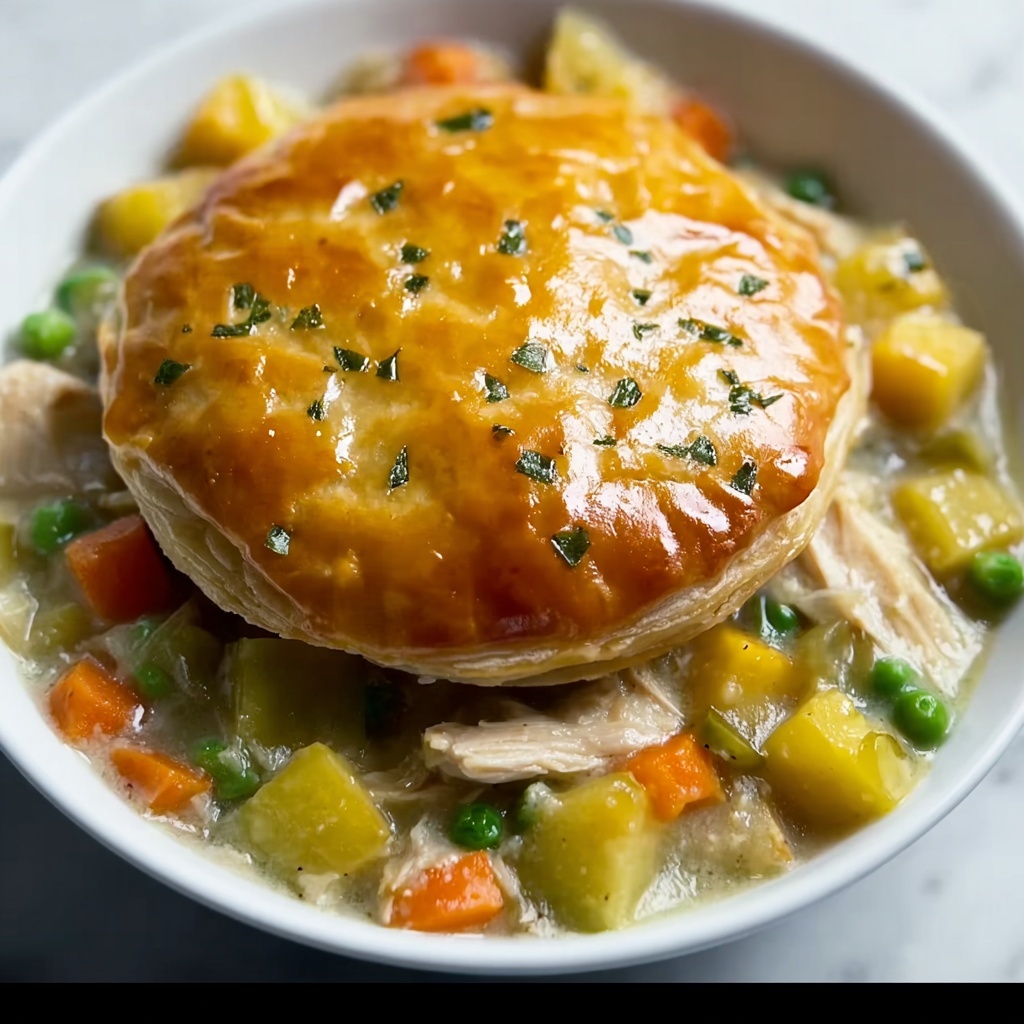 Best Crockpot Chicken Pot Pie Recipe - Recipe Image