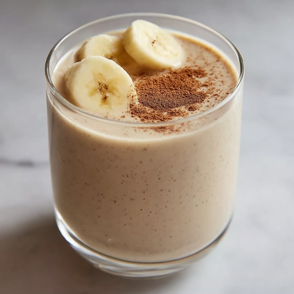 Vanilla Cinnamon Banana Smoothie Recipe - Recipe Image