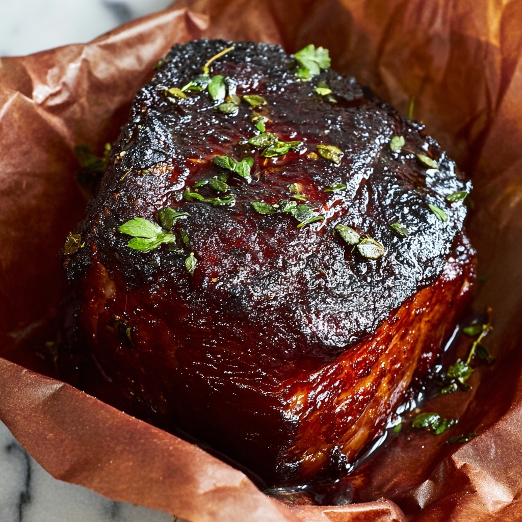 Smoked Pellet Grill Brisket Recipe - Recipe Image