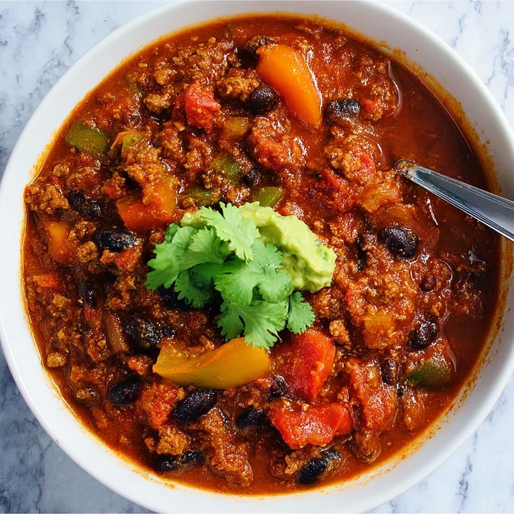 Easy Vegetarian Chili Recipe - Recipe Image