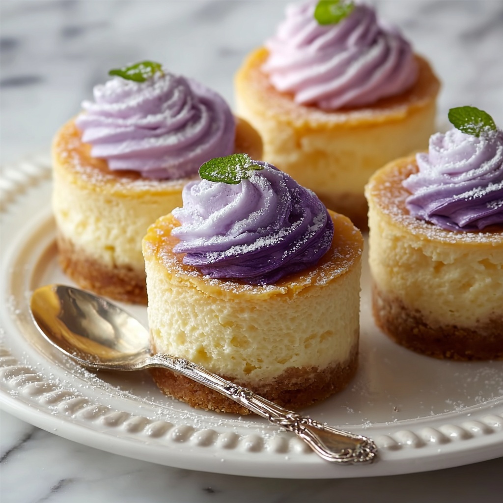 Japanese Mini Cotton Cheesecake Recipe - Recipe Image
