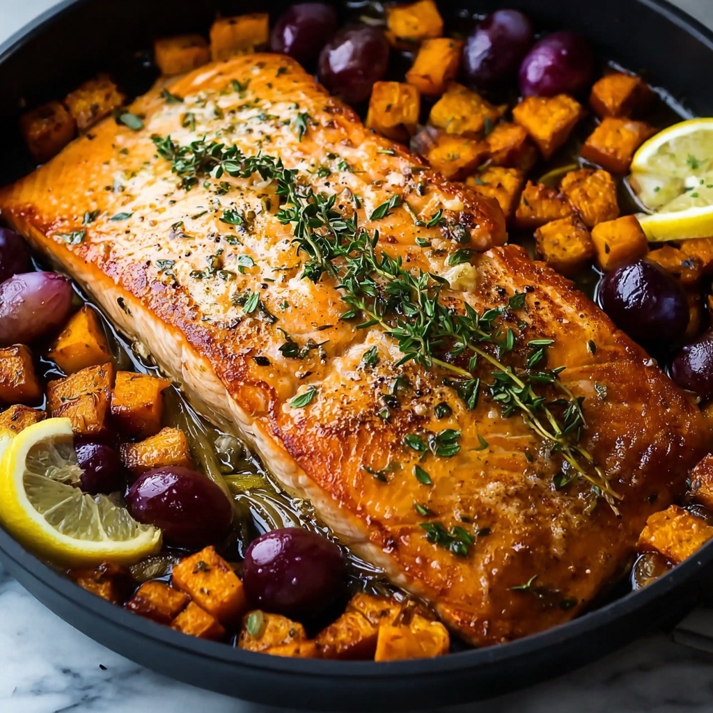 Easy Salmon Traybake Recipe - Recipe Image